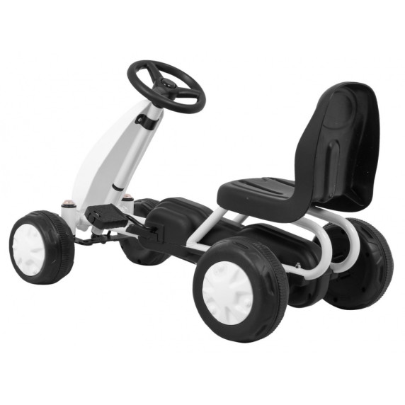 Pedálos Gokart Inlea4Fun - fehér