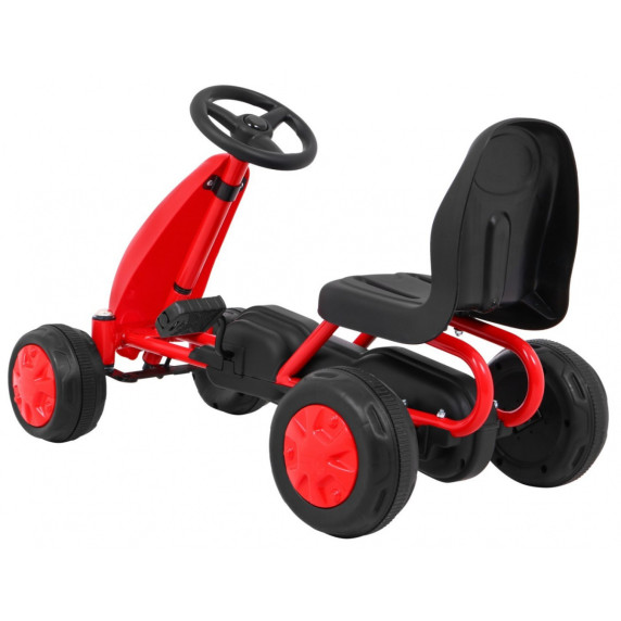 Pedálos Gokart Inlea4Fun - piros