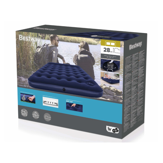 Felfújható matrac beépített pumpával 203x152 BESTWAY 67226 Air Mattress Queen 