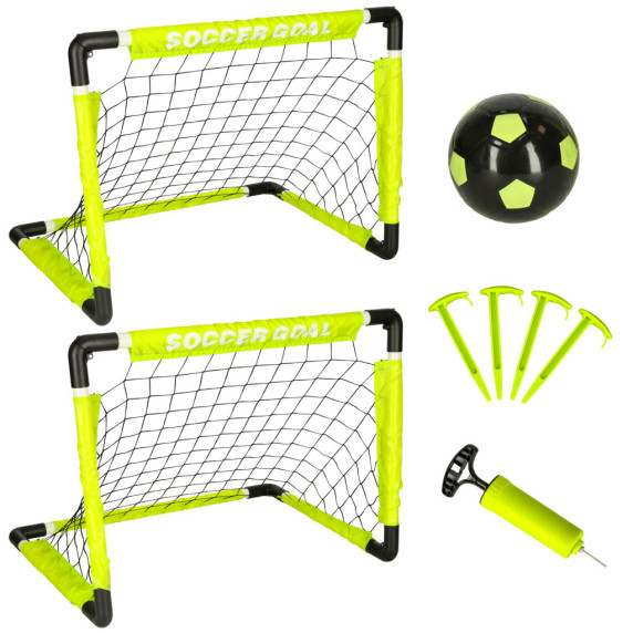 Focikapu készlet Inlea4Fun SOCCER GOAL SET