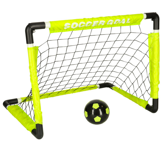 Focikapu készlet Inlea4Fun SOCCER GOAL SET