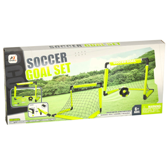 Focikapu készlet Inlea4Fun SOCCER GOAL SET