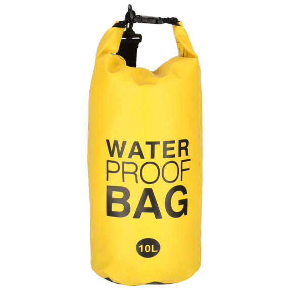 Vízálló táska 10 l Water proof bag - sárga