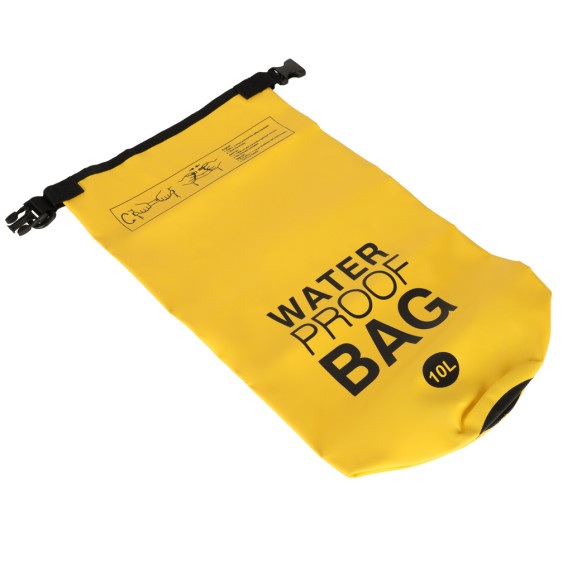 Vízálló táska 10 l Water proof bag - sárga