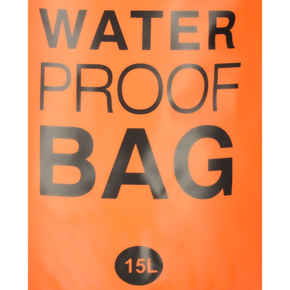 Vízálló táska 15 l Water proof bag - narancssárga