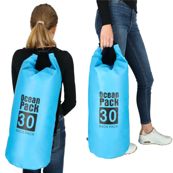 Vízálló táska 30 l Ocean Pack - kék