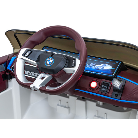 Elektromos kisautó BMW i4 - Fehér