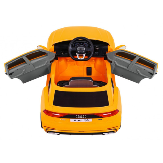 Elektromos kisautó AUDI Q8 - Narancssárga