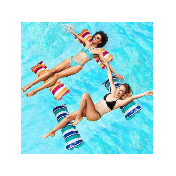 Úszómatrac 115 x 66 cm Inlea4Fun SP0759 - piros