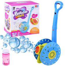 Buborékfújó tologató játék Inlea4Fun BUBBLE CART - Kék Előnézet