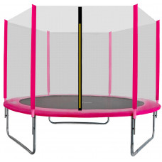Trambulin külső védőhálóval 180 cm AGA SPORT TOP MRT1006P - Rózsaszín Előnézet