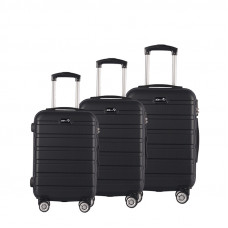 Bőrönd szett Aga Travel MR4650-Black - Fekete Előnézet