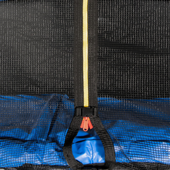 Trambulin külső védőhálóval 500 cm AGA SPORT PRO MRP1016B + létra és cipőzsák - Kék