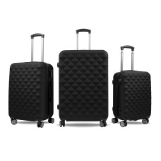 Bőrönd szett AGA Travel MR4655-Black - fekete Előnézet