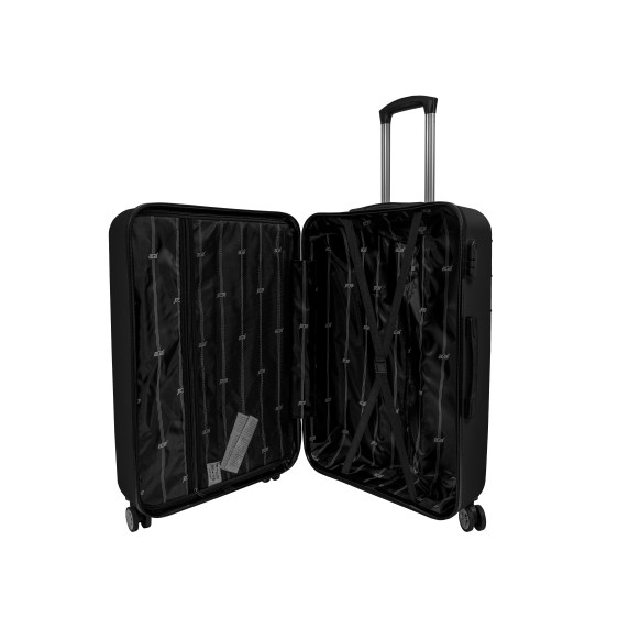 Bőrönd szett AGA Travel MR4655-Black - fekete