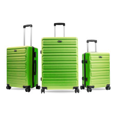 Bőrönd szett AGA Travel MR4657-Light-Green - világoszöld Előnézet