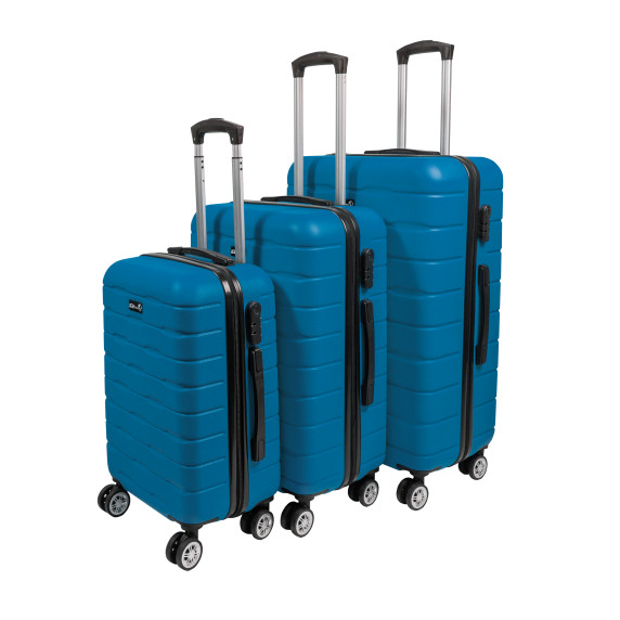 Bőrönd szett AGA Travel MR4658-Dark-Turquoise - sötét türkiz