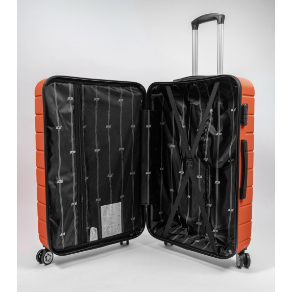 Bőrönd szett AGA Travel MR4658-Dark Orange - narancssárga