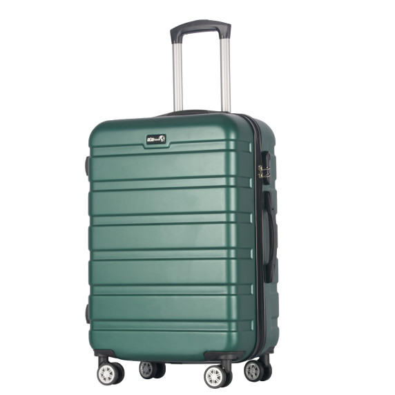 Bőrönd szett AGA Travel MR4660-Dark Green - sötétzöld