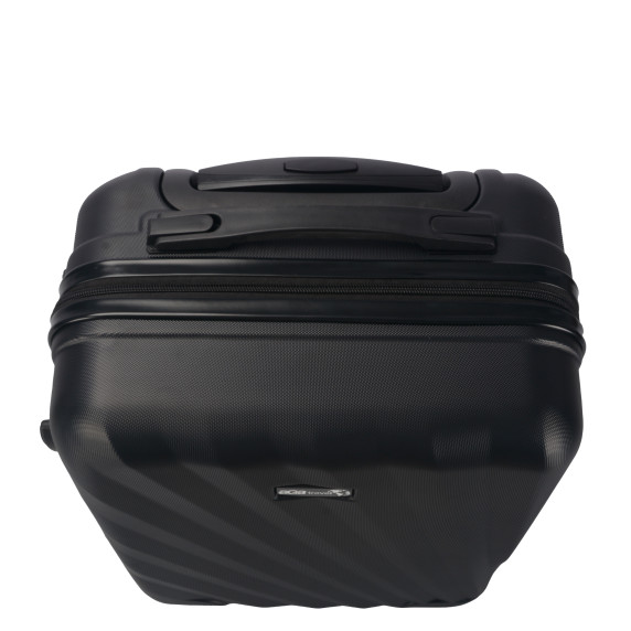 Bőrönd AGA Travel MR4664-Black - fekete