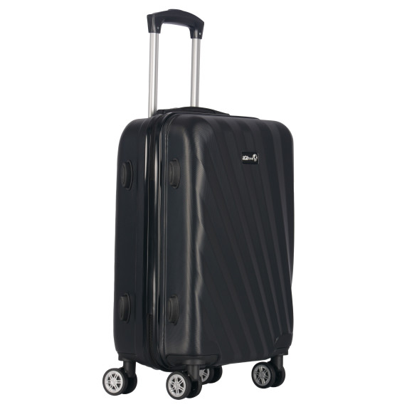 Bőrönd AGA Travel MR4664-Black - fekete