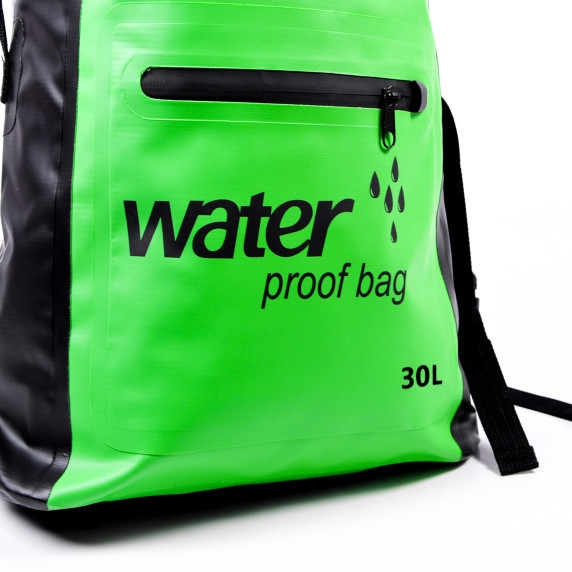 Vízálló hátizsák 30 l AGA DS1506-APPLE GREEN - almazöld