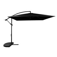 Kerti napernyő 250 cm AGA MR2048-BLACK - fekete 