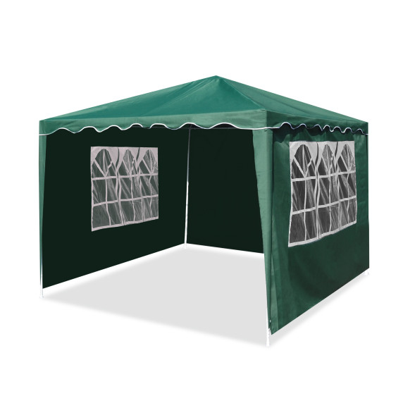 Kerti pavilon 3 x 3 m AGA DS7007-GREEN - zöld