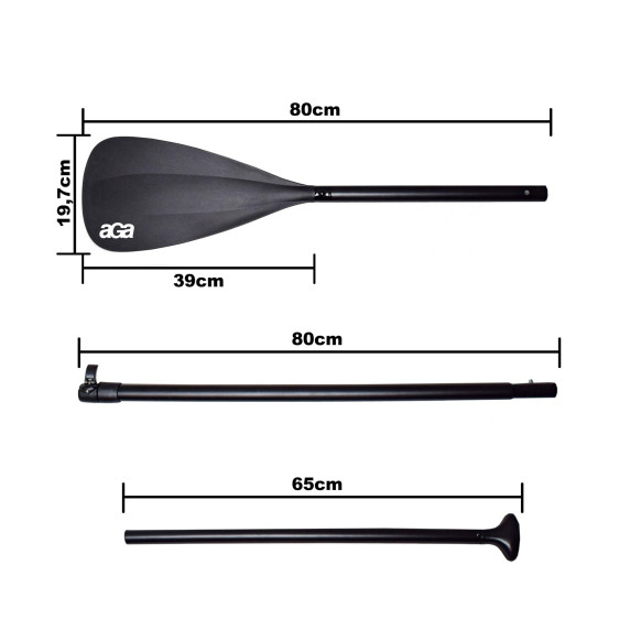 Paddleboard AGA DS2204 320x81x15 cm