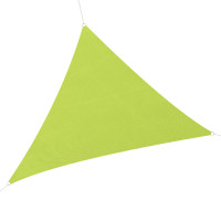 Háromszög alakú árnyékoló, napvitorla 3,6x3,6x3,6 m AGA MR2140 - Light Green - világos zöld 