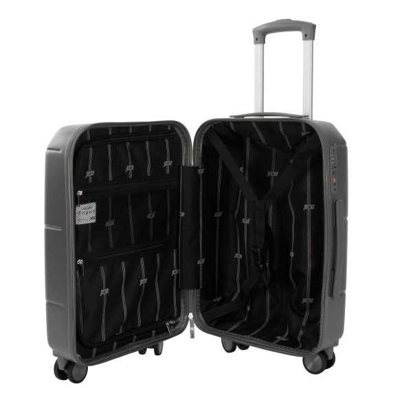 Bőrönd szett AGA Travel MR4669 - Dark Grey - szürke