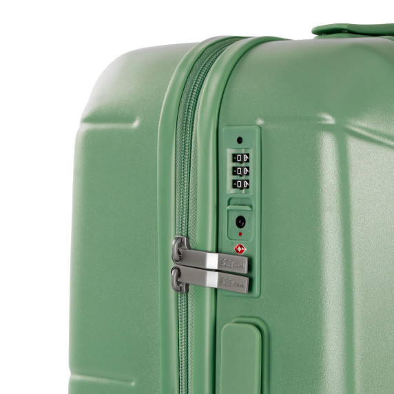 Bőrönd szett AGA Travel MR4669 - Light Green - zöld