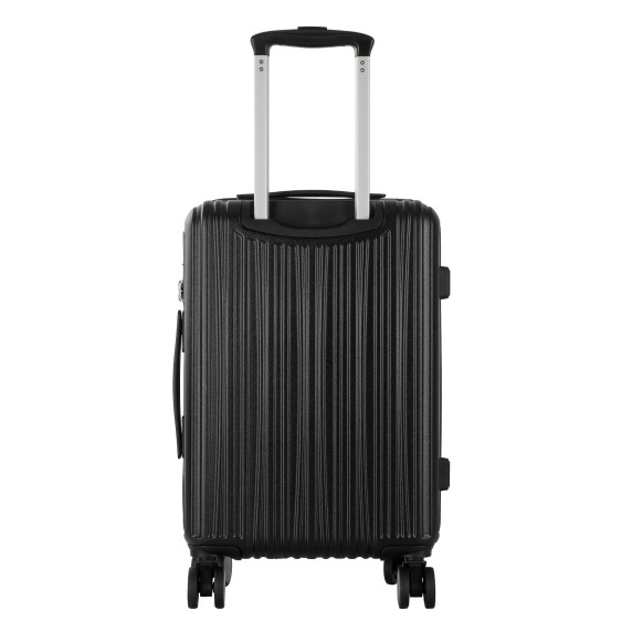 Bőrönd szett AGA Travel MR4667 - Black - fekete