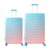 Bőrönd szett AGA Travel MR4673 - Pink&Blue - rózsaszín/kék 