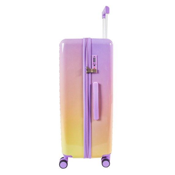 Bőrönd szett AGA Travel MR4673 - Yellow&Purple - Lila/sárga