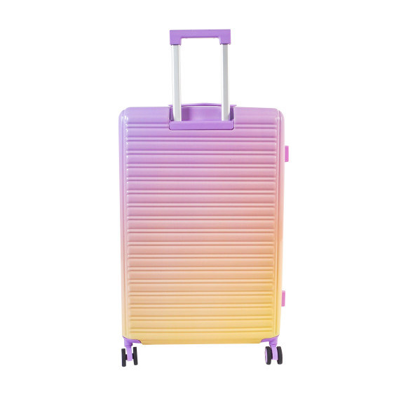 Bőrönd szett AGA Travel MR4673 - Yellow&Purple - Lila/sárga