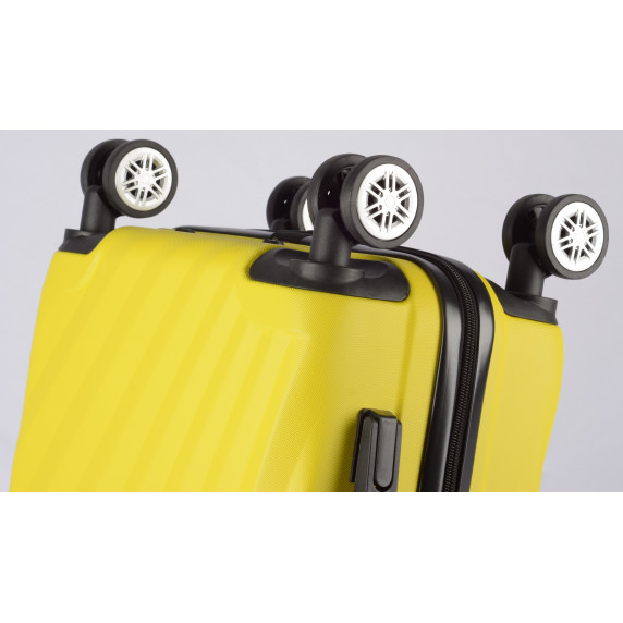 Bőrönd szett Aga Travel MR4653-Yellow - Sárga