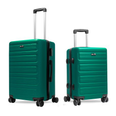Bőrönd készlet 2 darabos AGA Travel MR4657-Dark Green - Sötétzöld